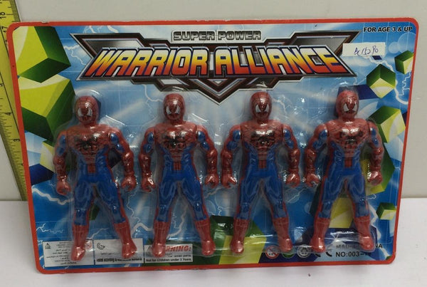 SPIDERM & WARRIOR SUP.4IN1
