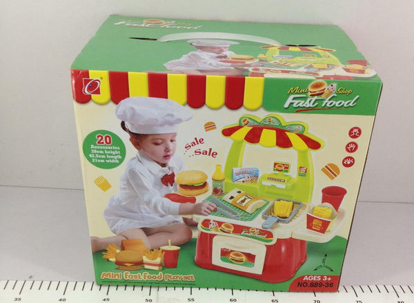 FAST FOOD MINI PLAYSET