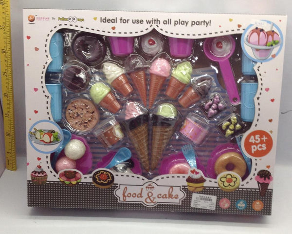 FOOD AND CAKE SET