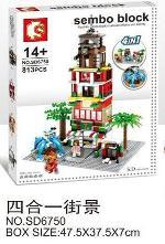 LEGO SEMBO BLOCK 813PCS