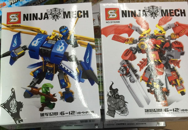 LEGO NINJA MECH 184++PCS