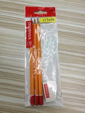 PENCIL 3P+ERASER
